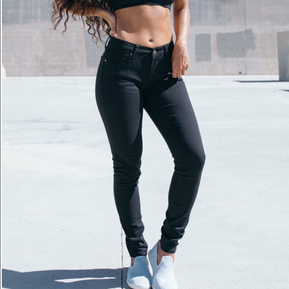 Barbell Apparel Black Chinos Size 28